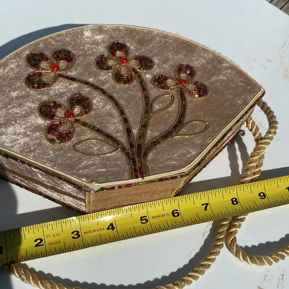 Vintage beaded purse - Picture 5 of 6